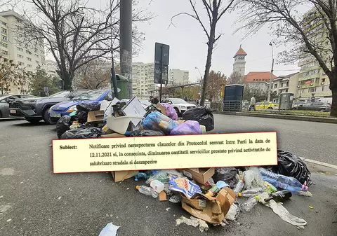 Războiul gunoaielor continuă. Romprest a notificat Primăria Sectorului 1 că va diminua iar programele de salubrizare