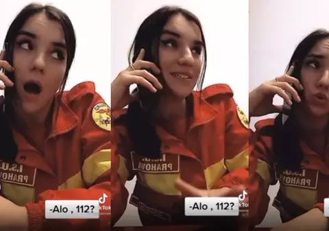 Voluntară ISU, dată afară după ce a postat un clip ironic pe Tik Tok: „Nu încurajăm astfel de comportamente”