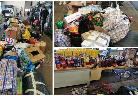 25 de moldoveni plecați în Franța au rămas în Austria fără tot ce au luat de acasă: peste o tonă de mâncare și băutură