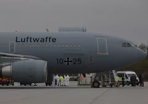 18 pacienți cu forme grave de Covid, transferați în Germania. Primii bolnavi pleacă luni