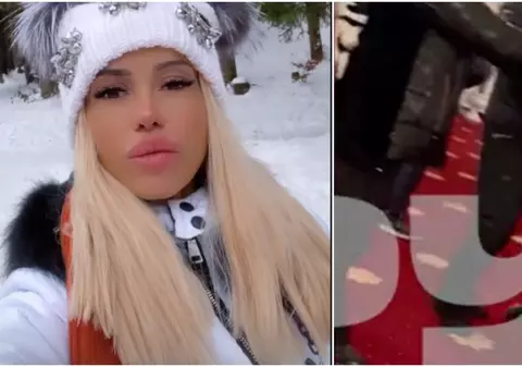 Anda Adam, implicată într-un scandal în Poiana Brașov, în Ajunul Crăciunului. O femeie ar fi zgâriat-o pe față