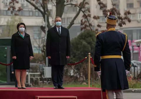 Premierul Republicii Moldova, Natalia Gavriliță, în vizită la București. Discuții cu Nicolae Ciucă și Klaus Iohannis