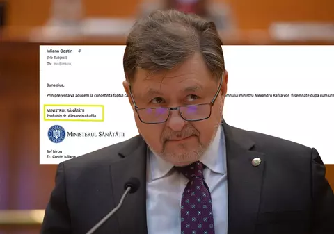 Directorul de resurse umane de la Ministerul Sănătății înștiințează angajații că ministrul Rafila trebuie semnat „Prof. univ. dr.”