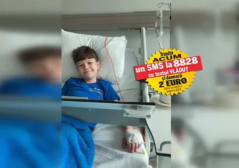 Vlăduț luptă cu cancerul într-un spital din Turcia. Băiatul de 9 ani are nevoie de 440.000 de euro pentru a putea continua imunoterapia salvatoare