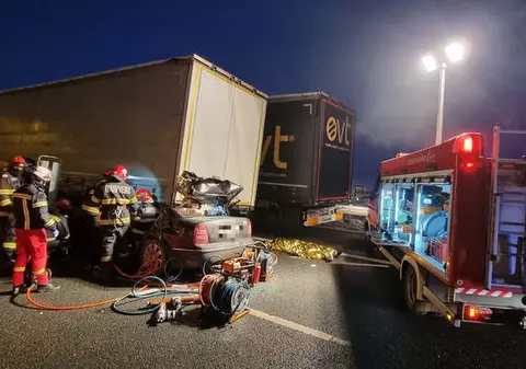 Accident grav, soldat cu trei morți, lângă Vama Nădlac 2. Traficul spre graniță, reluat după două ore și jumătate