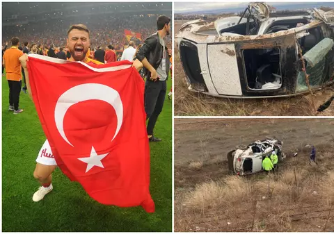 Fotbalist turc de națională, mort în Mercedesul care a zburat zeci de metri de pe șosea, lângă Ankara. Mesajul lui Marius Șumudică
