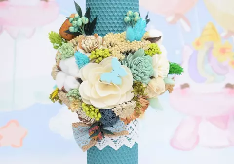 Lumânări botez tradiționale - respectarea tradițiilor este importantă pentru reușita unui botez