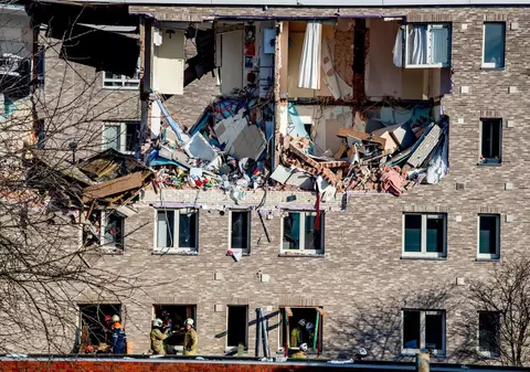 Trei morți găsiți printre dărâmături, după explozia puternică dintr-un bloc, în Belgia