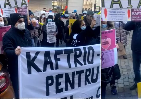 Protest în fața Ministerului Sănătății. Oamenii cer accesul la tratamente vitale