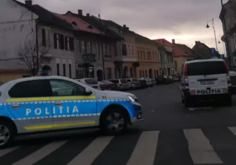 Ameninţare falsă cu bombă, în centrul oraşului Sibiu