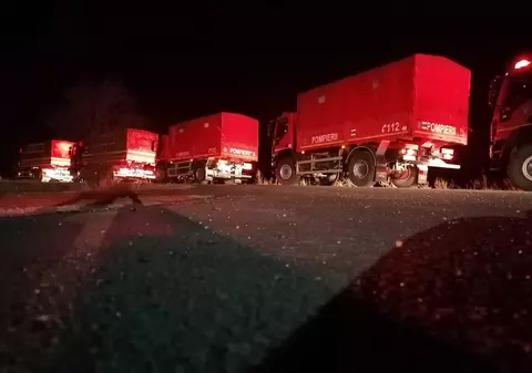 Un nou transport de ajutoare umanitare transmis de România a plecat din Piatra Neamţ spre Vama Siret
