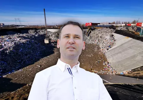 Stația de sortarea gunoiului din Cățelu, a lui Robert Negoiță, a funcționat o lună fără autorizație de mediu. În doi ani, a primit amenzi de 80.000 de euro