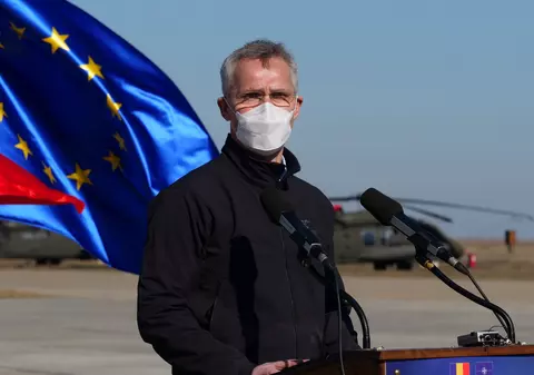 Răspunsul secretarului general al NATO când un jurnalist CNN l-a întrebat cât de mare e riscul unei invazii a Rusiei în Ucraina