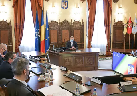 Klaus Iohannis, după şedinţa CSAT: „România nu va fi atrasă în conflictul militar din Ucraina, dar nu facem niciun pas înapoi pentru a ne proteja valorile”