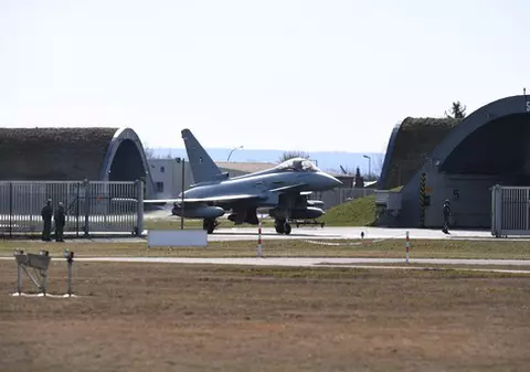 Germania își mărește sprijinul pentru poliția aeriană NATO în România cu alte 6 avioane Eurofighter