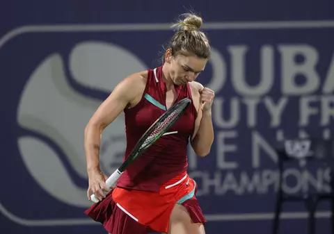 Simona Halep a învins-o pe Gabriela Ruse la Dubai. Cu cine joacă în sferturi