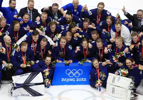 Premieră pentru Finlanda: campioană olimpică la hochei pe gheață