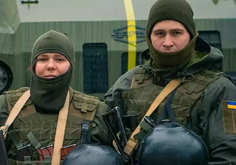 Povestea soților Turini, membri ai Gărzii Naționale din Ucraina. Tatiana: „Am decis să mergem la război cot la cot”