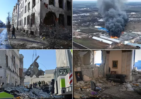 Război în Ucraina, ziua 28 | 1.000 de clădiri rezidențiale, distruse în Harkov de bombardamente. SUA acuză oficial Rusia de crime de război