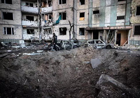 Bombardamentele de la Kiev, din cursul nopții, au făcut mai multe victime
