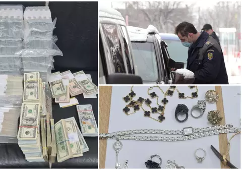 Ucrainenii prinși la Albița cu 1,6 milioane $ și bijuterii de 900.000 € au spus că au luat valizele altcuiva, când au fugit din Kiev