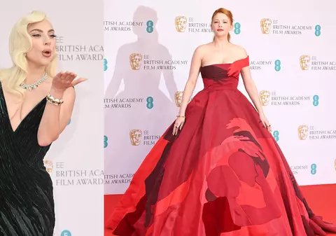 Celebritățile s-au întrecut în ținute la decernarea premiilor BAFTA 2022. Multe au purtat rochii negre pe covorul roșu