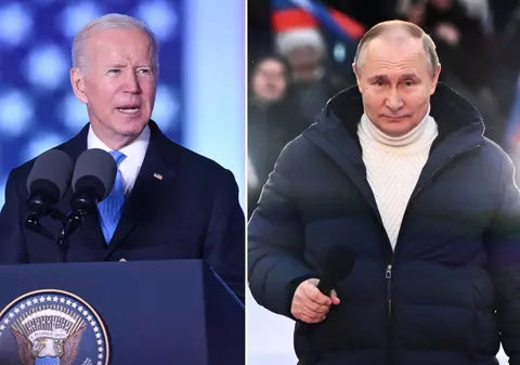 Președintele SUA, apel la înlăturarea lui Vladimir Putin de la Kremlin: „Acest om nu poate rămâne la putere”