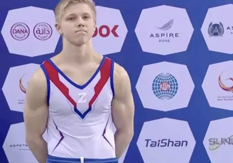 Gimnast rus, în pericol de suspendare după ce a purtat litera „Z”, simbol asociat invaziei din Ucraina, pe podiumul de la Cupa Mondială