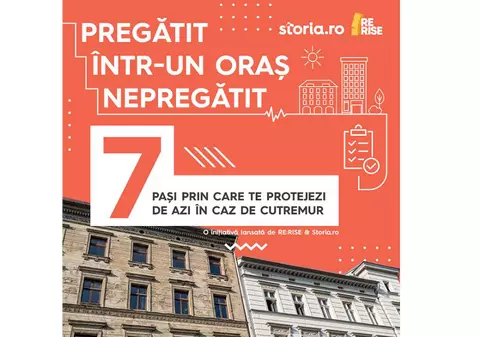 Analiză Storia.ro și Re:Rise: Atitudinea românilor față de riscul seismic, la 45 de ani de la cutremurul care a lovit România în anul 1977