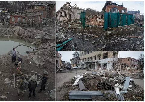VIDEO | Orașul în care nicio casă nu mai e întreagă, bombardat din prima zi a invaziei, zi de zi, pe care rușii nu-l pot cuceri