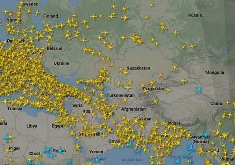 Pe unde mai pot zbura aeronavele rusești? Ce țări au lăsat spațiul aerian deschis și cum au fost afectate celelalte zboruri din Europa