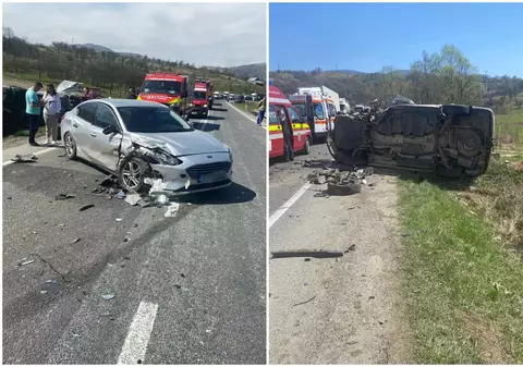 Grav accident rutier în județul Caraș-Severin, cu 10 răniți. A fost declanșat Planul Roșu de Intervenție