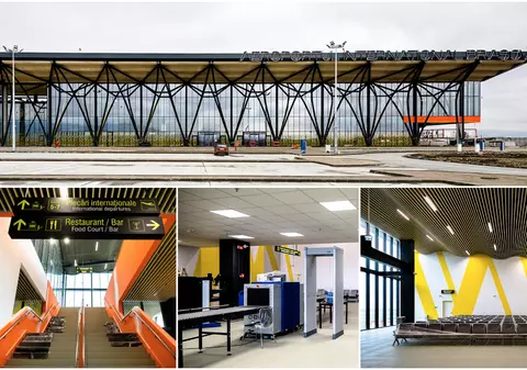 FOTO | Primul aeroport nou din România din ultimii 50 ani e gata la Brașov. Cum arată și ce companii vor să zboare