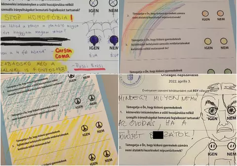 Singura înfrângere a lui Orban: referendumul criticat pentru homofobie este invalid. Alegătorii maghiari au scris mesaje de protest pe buletine