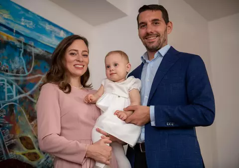 Primele imagini cu fiul fostului principe Nicolae și al Alinei Binder: „Așa sărbătorim noi Paștele în acest an”
