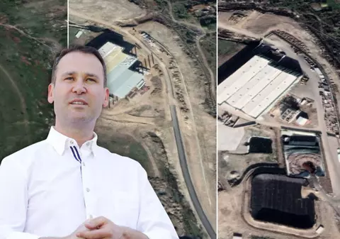 VIDEO | Stat în stat. Instanțele interzic funcționarea, Garda de Mediu dă amenzi, dar stația de sortare a lui Negoiță se tot umple de gunoaie