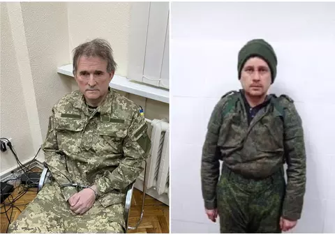 Un anonim profesor prizonier a ajuns, alături de oligarhul Medvedciuk, vedeta internetului ucrainean