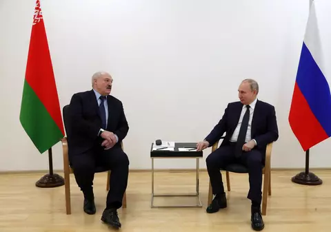 Vladimir Putin și Aleksandr Lukașenko au discutat despre formarea unui „spațiu unic de apărare”