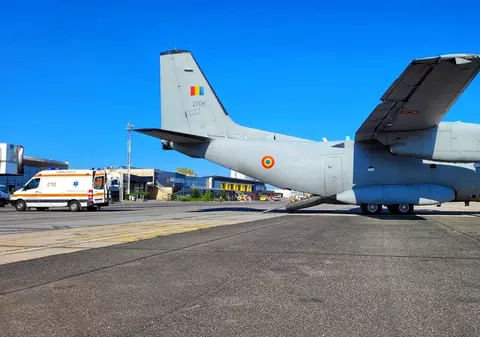 Un avion militar a zburat spre Germania cu o tânără din Iași, cu probleme la un transplant de plămâni făcut în 2018. Raed Arafat, pentru Libertatea: „Era de preferat să meargă acolo”