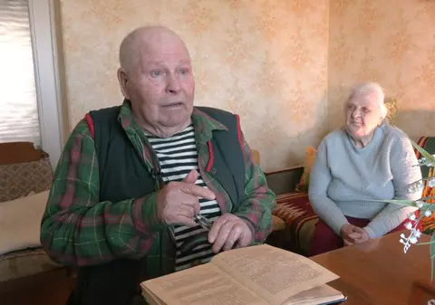 Veteran ucrainean de 96 de ani, gata să ajute Ucraina în război: „O pușcă bună cu lunetă și aș face liniște în jur”