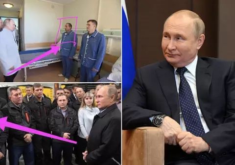 Suspiciuni că Vladimir Putin își înscenează întâlnirile cu publicul. Aceleași persoane, fotografiate în diferite roluri, la mai multe „evenimente”