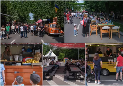 FOTO. Bulevardul Kiseleff s-a transformat în kilometrul zero al gastronomiei, la Bucharest Street Food Festival