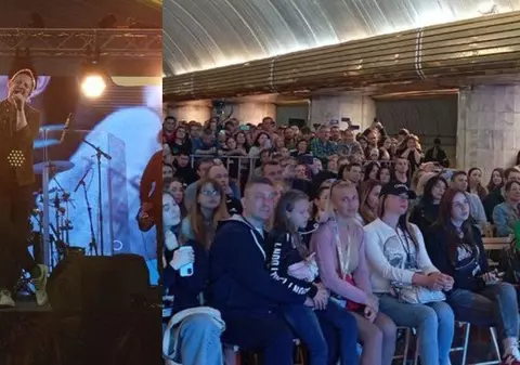 Sute de oameni, la metroul din Dnipro, la concertul caritabil al unei trupe rock ucrainene. Banii strânși, folosiți la cumpărarea de ambulanțe