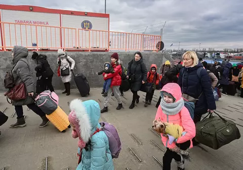 Aproape 10.000 de refugiați ucraineni au intrat în România, în ultimele 24 de ore