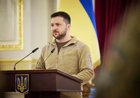 Volodimir Zelenski: O zi istorică. Ucraina a simţit sprijinul a patru state europene puternice în acelaşi timp