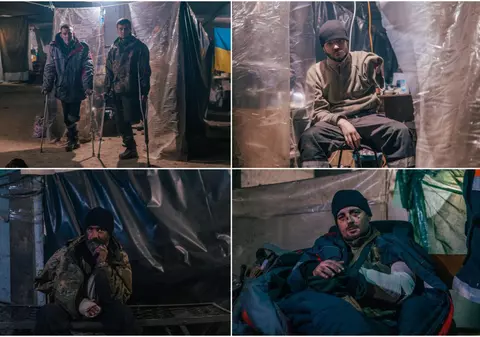 Imagini cu luptătorii din uzina Azovstal, bombardată zilnic de ruși. „Viața noastră nu înseamnă nimic, dar lupta noastră înseamnă totul”