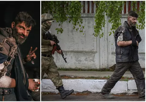 Mihailo, soldatul ucrainean cu brațul sfârtecat devenit simbolul rezistenței din Azovstal, s-a predat rușilor