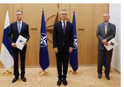 Finlanda și Suedia au depus cererile de aderare la NATO. Jens Stoltenberg: „Este un moment istoric”