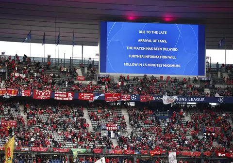 Haos înainte de startul finalei Ligii Campionilor. Partida a început cu 37 de minute întârziere. Care e motivul