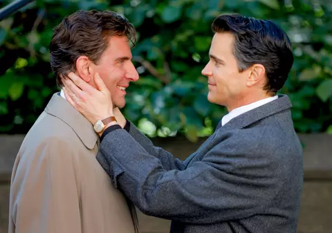 Bradley Cooper s-a sărutat cu Matt Bomer. Momentul a fost filmat